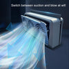 Solar Car Exhaust Fan Air Circulation Cooling Ventilation Fan(Black Blue)