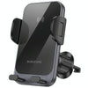 Borofone H220 Leader Car Air Outlet Automatic Induction Wireless Fast Charging Phone Holder(Black Grey)