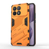For Xiaomi Redmi K70 5G Punk Armor 2 in 1 PC + TPU Phone Case with Holder(Orange)