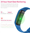 CHIGU C1Plus Fitness Tracker 0.96 inch IPS Screen Smartband Bracelet, IP67 Waterproof, Support Sports Mode / Blood Pressure / Sleep Monitor / Heart Rate Monitor / Fatigue Monitor / Sedentary Reminder (Purple)