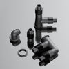 All-Copper Washing Machine Floor Drain Connector Hardware Pipe Accessories, Spec: Single Head Gray