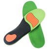 JH-209 Thicken Shock-absorbing Breathable and Comfortable Insole, Size: M 41-43(Green Orange + bk Mesh Cloth)