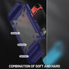 Game Handle Gamepad TPU+PC Protective Case for Switch OLED(Blue)
