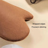 Anointing Gloves Quickly Rub Body Lotion Tool Apply Sunscreen Essential Oil Flocking Massage Gloves, Style: Small Pink