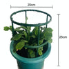 Garden Flower Stand Plant Plastic Support Ring, Style: Long Double Layer(Green)