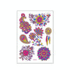 Fluorescent Face Waterproof Environmental Protection Tattoo Stickers Nightclub Bar Flower Arm Stickers(OHB-007)