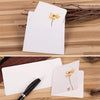 10 PCS Classical Painting Holiday Greeting Card(Lotus Leaf 07)
