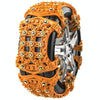 For 175~265cm Snow Emergency Snow Chains For Car SUV General Tires(Yellow 8764A)