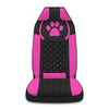 Car Universal Printed Seat Protector Automobile Decoration Supplies, Style: Pink Footprints