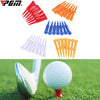 60 PCS PGM QT012 Golf Ribbon Needle Golf Plastic Ball TEE, Random Color Delivery, Specification: 68mm