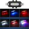 Motorcycle Bicycle Charging Strobe Decorative Warning Tail Light(Red Light)