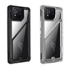 For Asus ROG Phone 8 Pro PC + TPU Shockproof Phone Case with Magnetic Holder(Black)