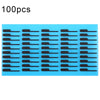 iPhone 15 Pro Max LCD Bottom Black Adhesive Sticker (100 Pcs)