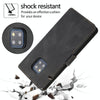 For Huawei Mate 20 Pro Retro Magnetic Closing Clasp Horizontal Flip Leather Case with Holder & Card Slots & Photo Frame & Wallet(Black)