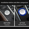 Car Engine Start Key Push Button Ring Trim Aluminum Alloy Sticker Decoration for Audi(Blue)