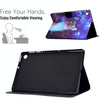 For Samsung Galaxy Tab A8 10.5 2021 Electric Pressed TPU Leather Tablet Case(Star Cat)