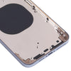 iPhone XS Max Rear Glass Housing Replacement, Blue (iP13 Pro Max Style)