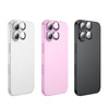 For iPhone 16 / 16 Plus hoco V12 Plus 3D Eagle Eye Metal Lens Protective Film(Black)
