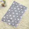 Thickened Pet Bed, Grey Star, 49x32cm, Cat/Dog