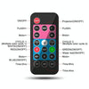 12 Cards UK Plug Color Card Pattern 9W Christmas Projection Light Remote Control Snow Light