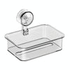 Bathroom No Punch Tissue Organizer Household Wall Mounted Suction Cup Tissue Box, Style: Small Transparent