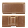 5.5-6.7 inch Universal Multifunctional Horizontal Magnetic Flip Cover PU Phone Waist Bag(Brown)