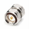 7/16 DIN Male to Male Adapter, 0-7GHz, 50 Ohm, Nickel-Plated Brass