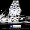 SKMEI 9069 Multifunctional Outdoor Fashion Business Waterproof Silver Shell Quartz Wrist Watch(Black)