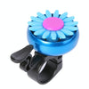 5 PCS Bicycle Bell Flower Aluminum Bell(Blue)