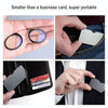 Mini Clip Nose Style Presbyopic Glasses without Temples, Positive Diopters:+2.50(Blue)