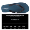 Men Slippers Student Flat Casual Non-Slip Flip Flops, Size: L 44-45(Sunshine-Lake Green)