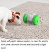 Dog Treat Puzzle Toy - Green Interactive Food Dispenser for Small/Medium Dogs
