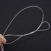High Elasticity Retractable Wire Rope Key Ring Outdoor Anti-Lost Anti-Theft Retractable Key Ring Random Pattern Delivery(4 cm)