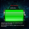 L9 Triple Proofing Elder Phone, Waterproof Shockproof Dustproof, 3800mAh Battery, 1.8 inch, 21 Keys, LED Flashlight, FM, Dual SIM(Black)
