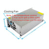 S-1200-12 DC12V 100A 1200W LED Light Bar Monitoring Security Display High-power Lamp Power Supply, Size: 245 x 125 x 65mm