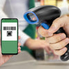 Supermarket Cashier Express Scanner Warehouse Handheld Barcode Scanning Device, Model: Wireless 2-Dimensional