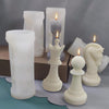 2 PCS Chess Aromatherapy Candle Silicone Mold Crystal Epoxy Mold, Specification: King LZ-17