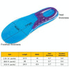 1 Pair Military Training Shock Resistance Sports Insoles Soft and Comfortable Stretch Thick Insoles, Size: M(38-42 Yards)(Blue)