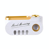 Smart UV Toothbrush Sterilizer Punch-Free Sterilization Wall Mounted Toothbrush Holder Set, Specification: Ordinary(Platinum)
