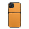 For iPhone 11 Pro Max Litchi Leather Magnetic Full Coverage Shockproof Phone Case(Yellow)