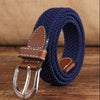 Narrow Version Elastic Canvas Weave Waistband, Length:95 x 2.5cm(C4 Navy)
