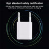 A2165 5V 1A Single USB Interface Mini Travel Charger, EU Plug(White)