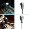 For BMW E Chassis Gear Lever Head, Universal For Left And Right Driving, Style: 3/5/7 Series X3 Z3 X6 Round Head Carbon Fiber Pattern