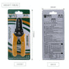 BEST-5021 0.6 ~ 2.6mm Portable Crimper Cable Stripping Wire Stripping Pliers