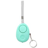 120dB Personal Safety Alarm Keychain with LED Light (Green)