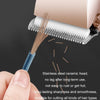 Rechargeable Hair Clipper Pet Shaver(Gold Black Pattern)
