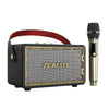 Zealot MT01M Retro Card Portable Wireless Bluetooth Speaker with Microphone(Black)