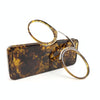 Mini Clip Nose Style Presbyopic Glasses without Temples, Positive Diopters:+1.00(Hawksbill)