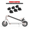 3 PCS Shock Absorption Shockproof Standing Handle Rubber Damper for Xiaomi Mijia M365 Electric Scooter(White)