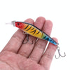HENGJIA JM010 9cm 7g 2 Sections Bionic Bait With Beads Diving Mino Fake Bait(5)